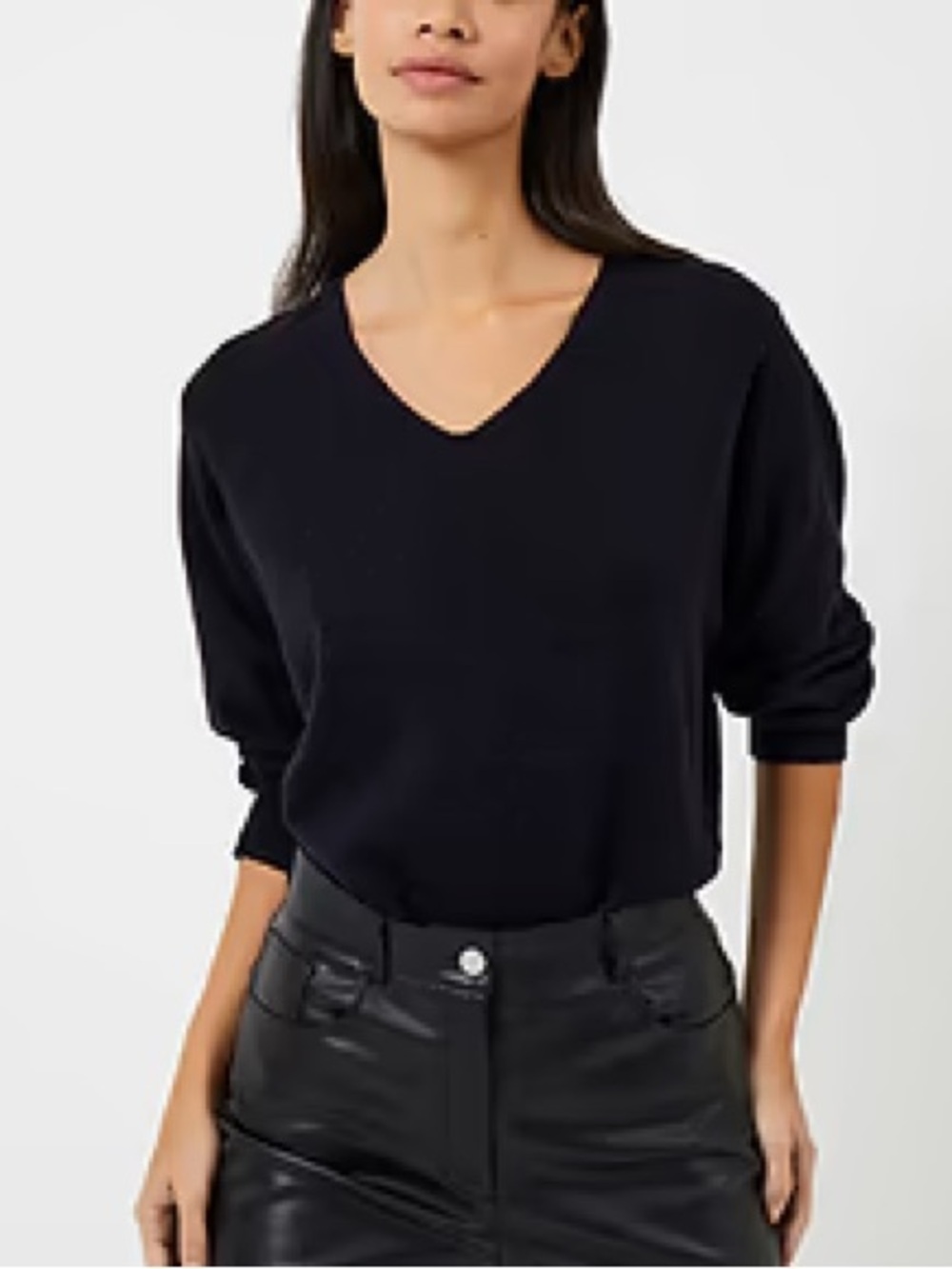 French Connection Vhari V-Neck Sweater XS